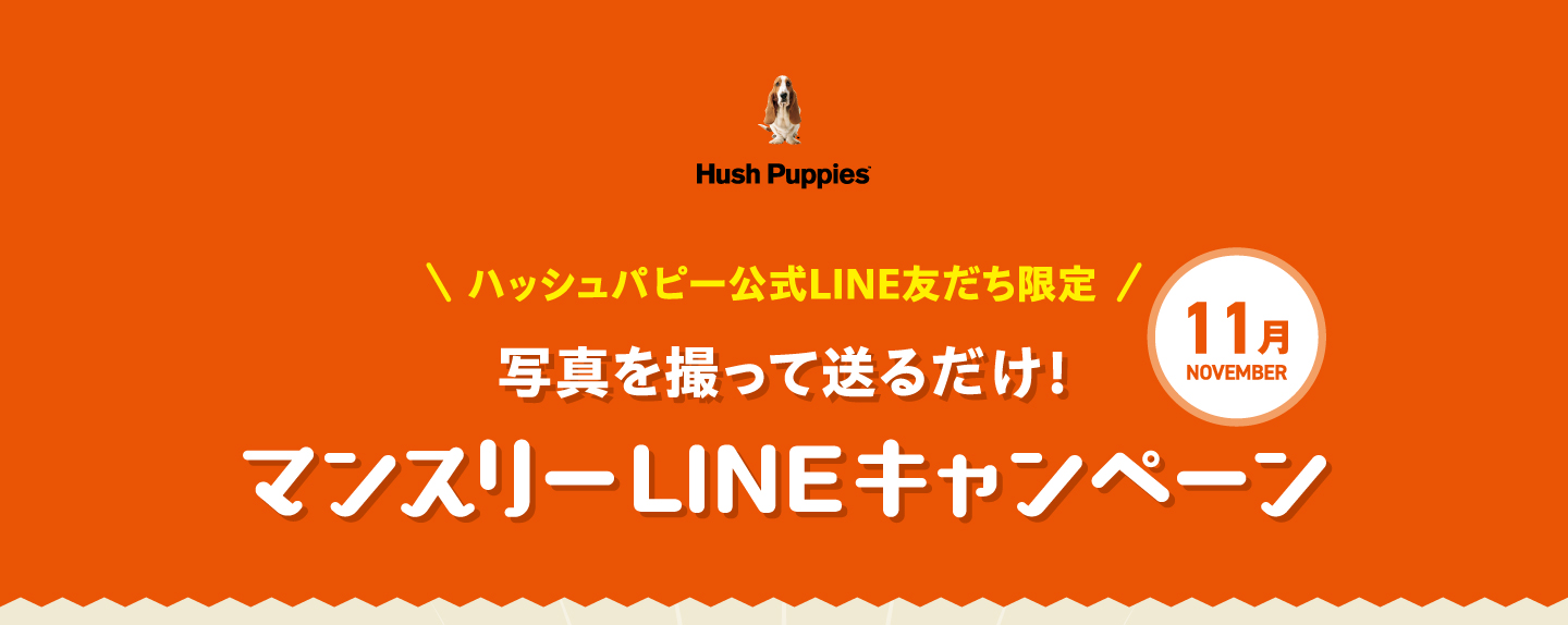 写真を撮っておくるだけ!マンスリーLINEキャンペーン